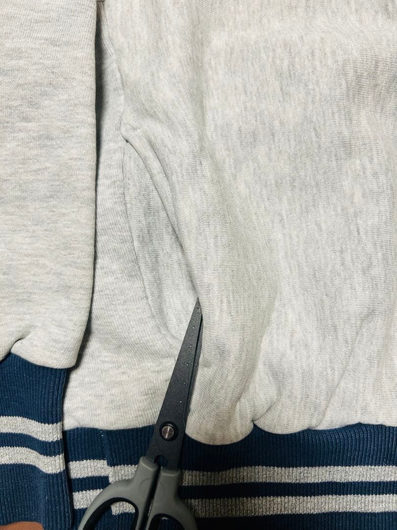 珍ピオン 90s USA製 チャンピオン リバースウィーブ スナップ ポケット