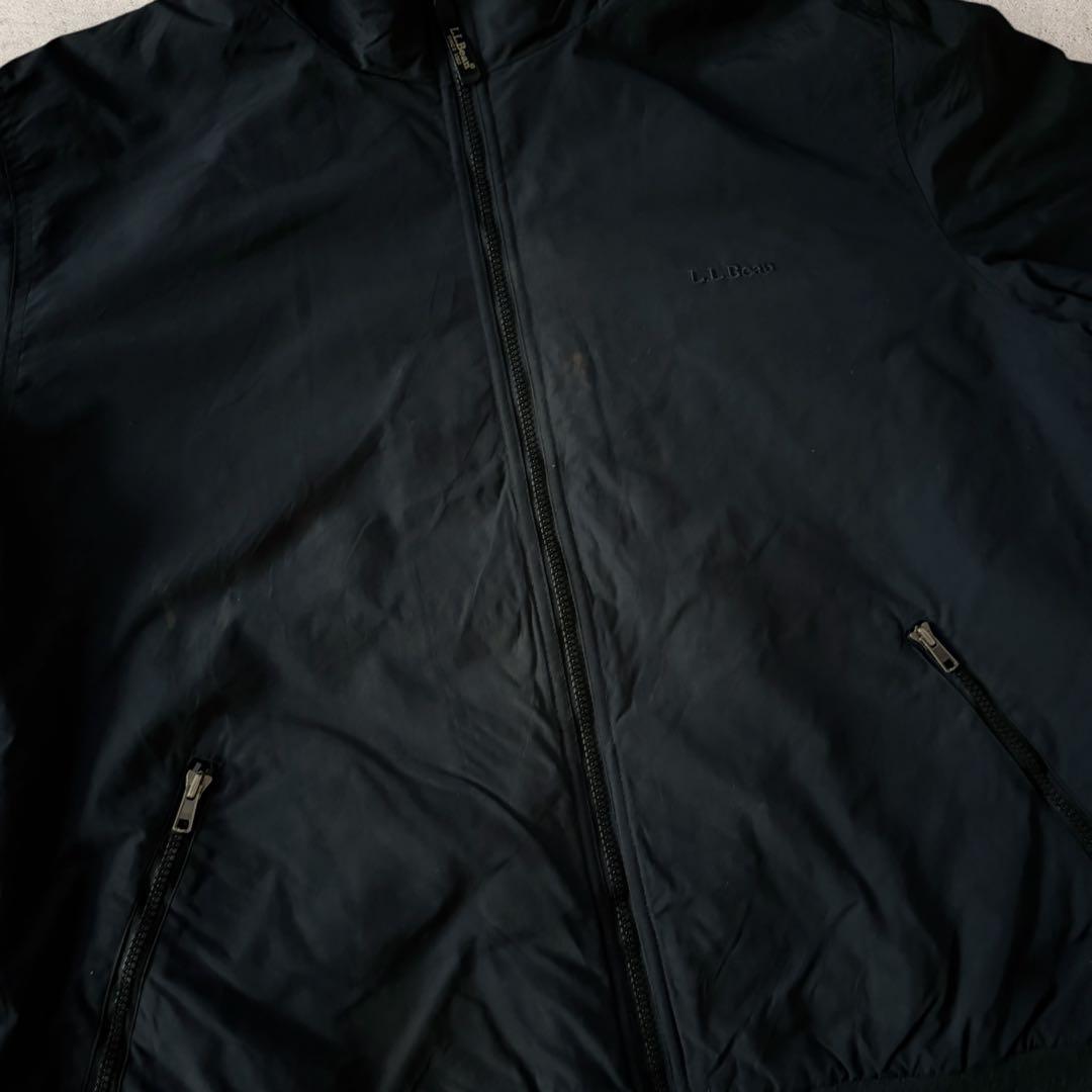 L.L.Bean90sナイロンシェルジャケットウォームアップジャケット裏フリース