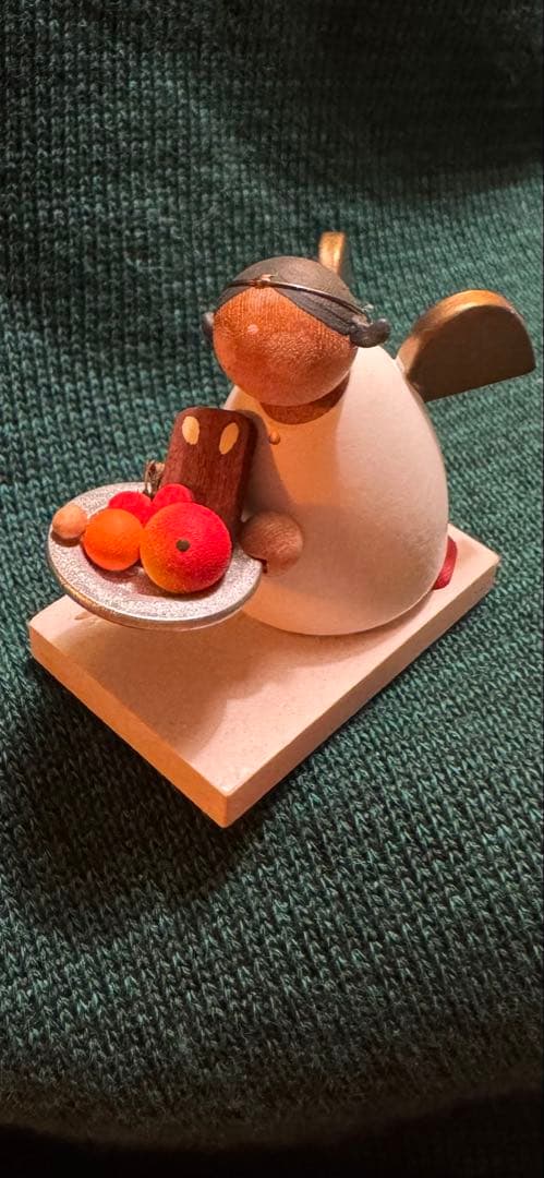 ギュンターライヒェル　天使とクリスマスプレート