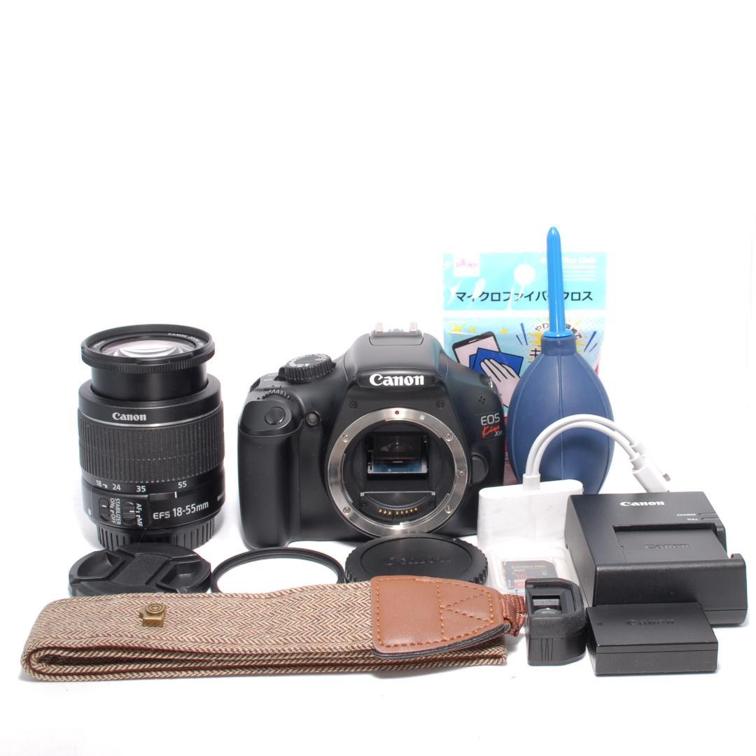 ✨Canon Kiss X50✨レンズセット✨軽量&入門モデル✨一眼レフカメラ✨