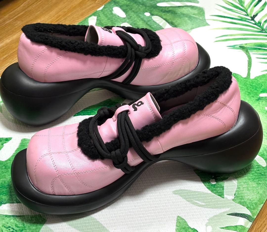 Grape 靴　シューズ　37サイズ　レア　ピンク