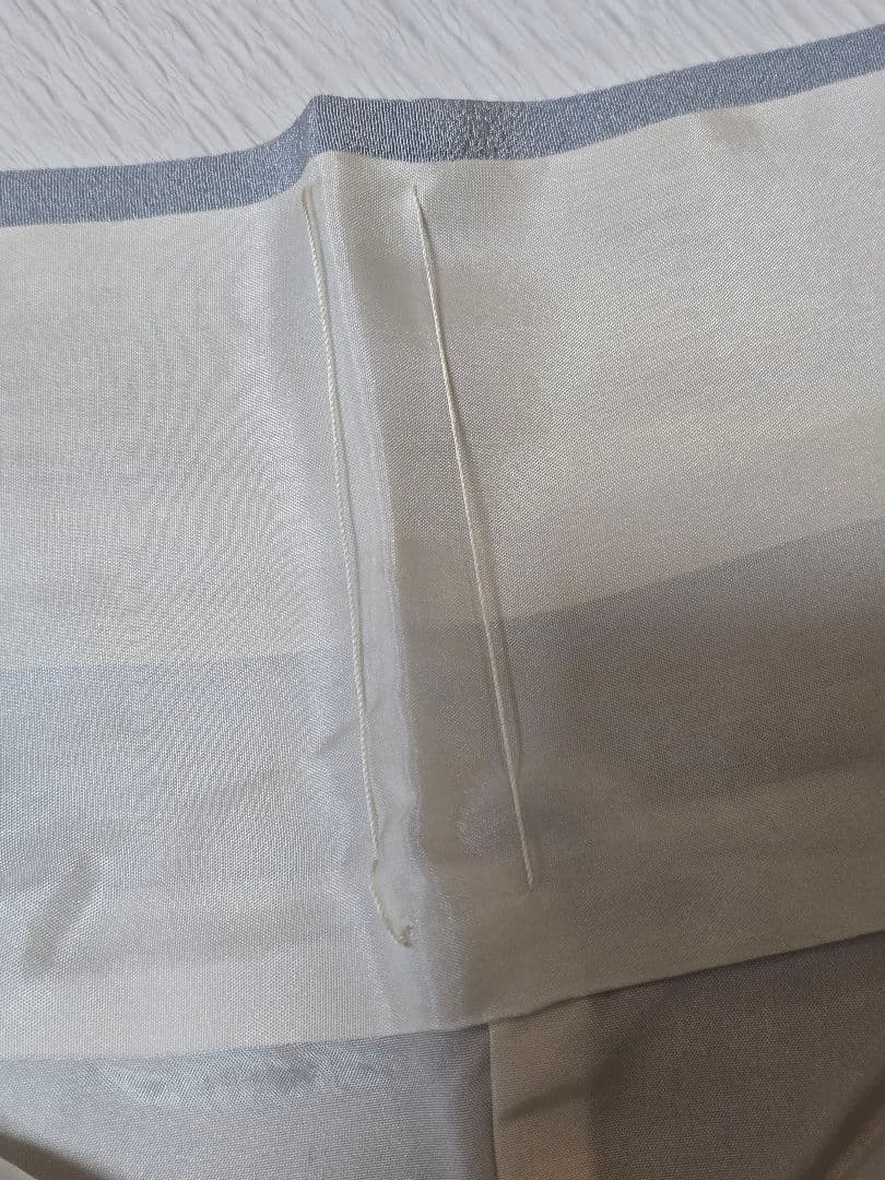 未使用品　草木染め　トールサイズ　作家物　　色無地　一つ紋　高級袋帯　フルセット