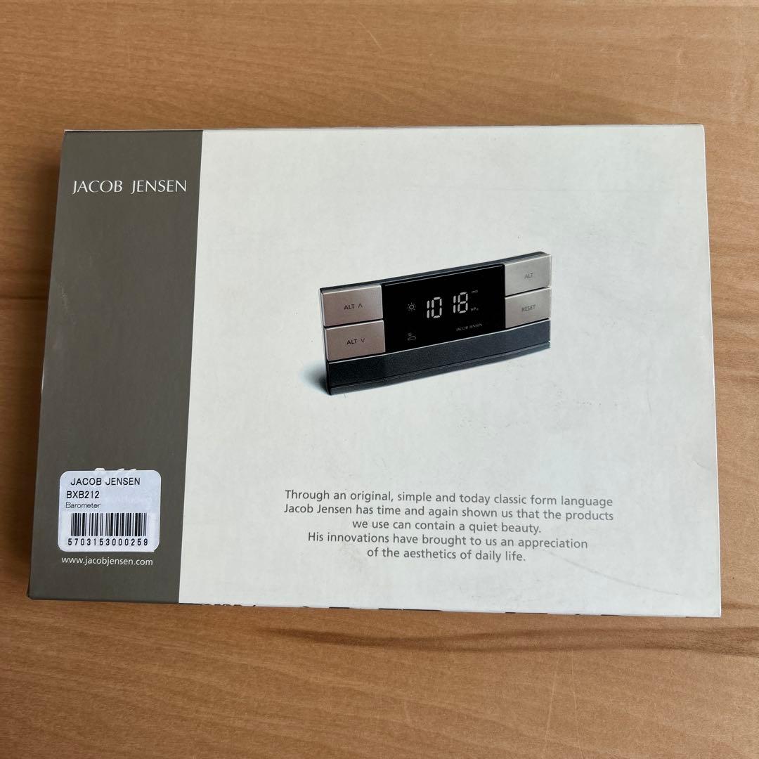 JACOB  ヤコブイェンセン　ウェザーステーション　気圧計
