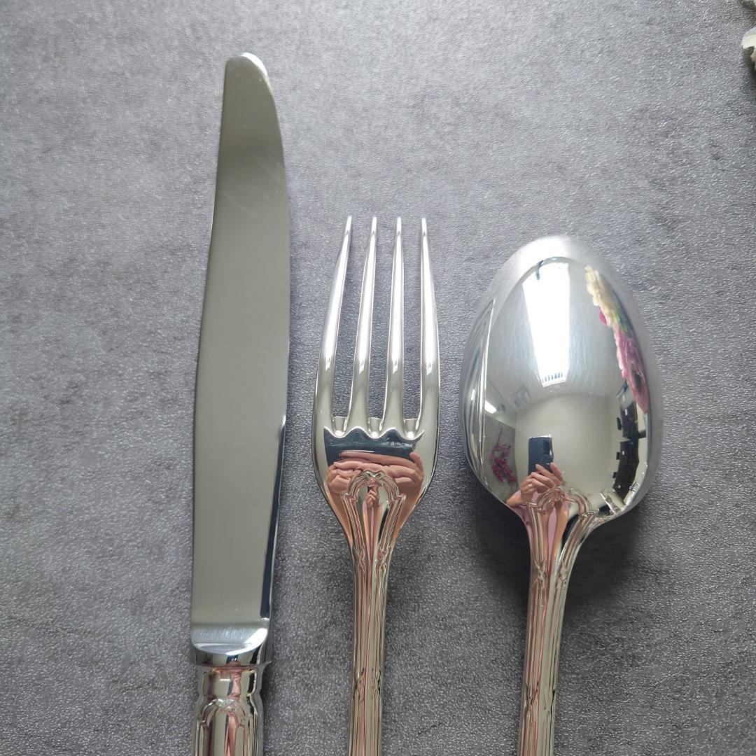 美品 クリストフル リュバン テーブルサイズ 3点