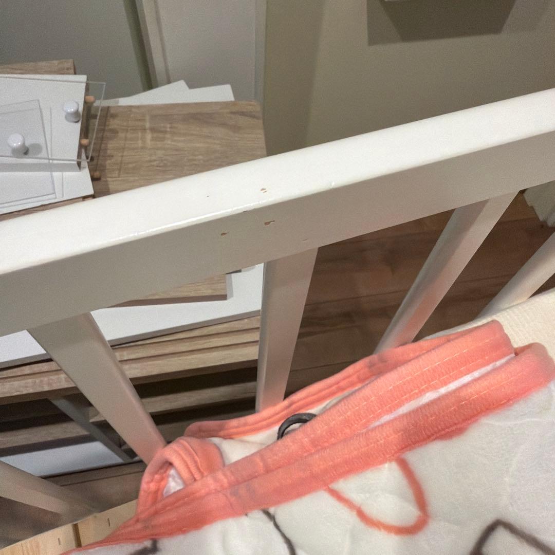 年明けまで！そいねーる＋ロング ベビーベッド　ホワイト