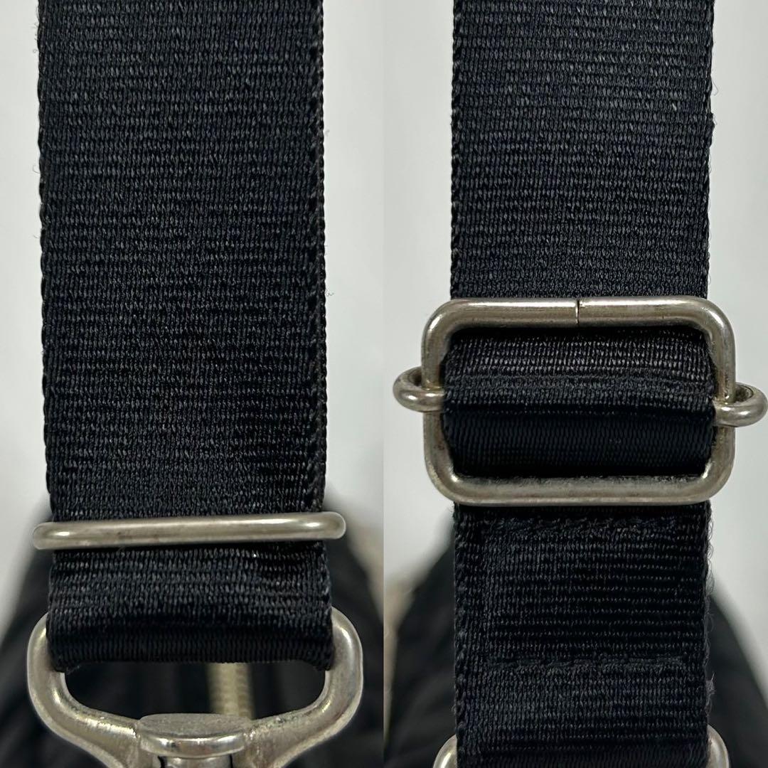 【極美品】ポーター×ジャムホームメイド スタッズ ショルダーバッグ 黒 斜め掛け