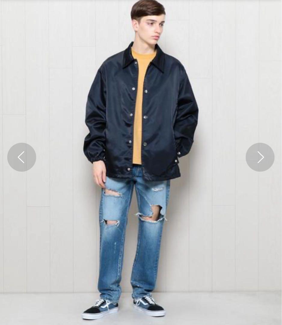 ジャケット・アウター H BEAUTY&YOUTH WASHED NYLON COACH JACKET