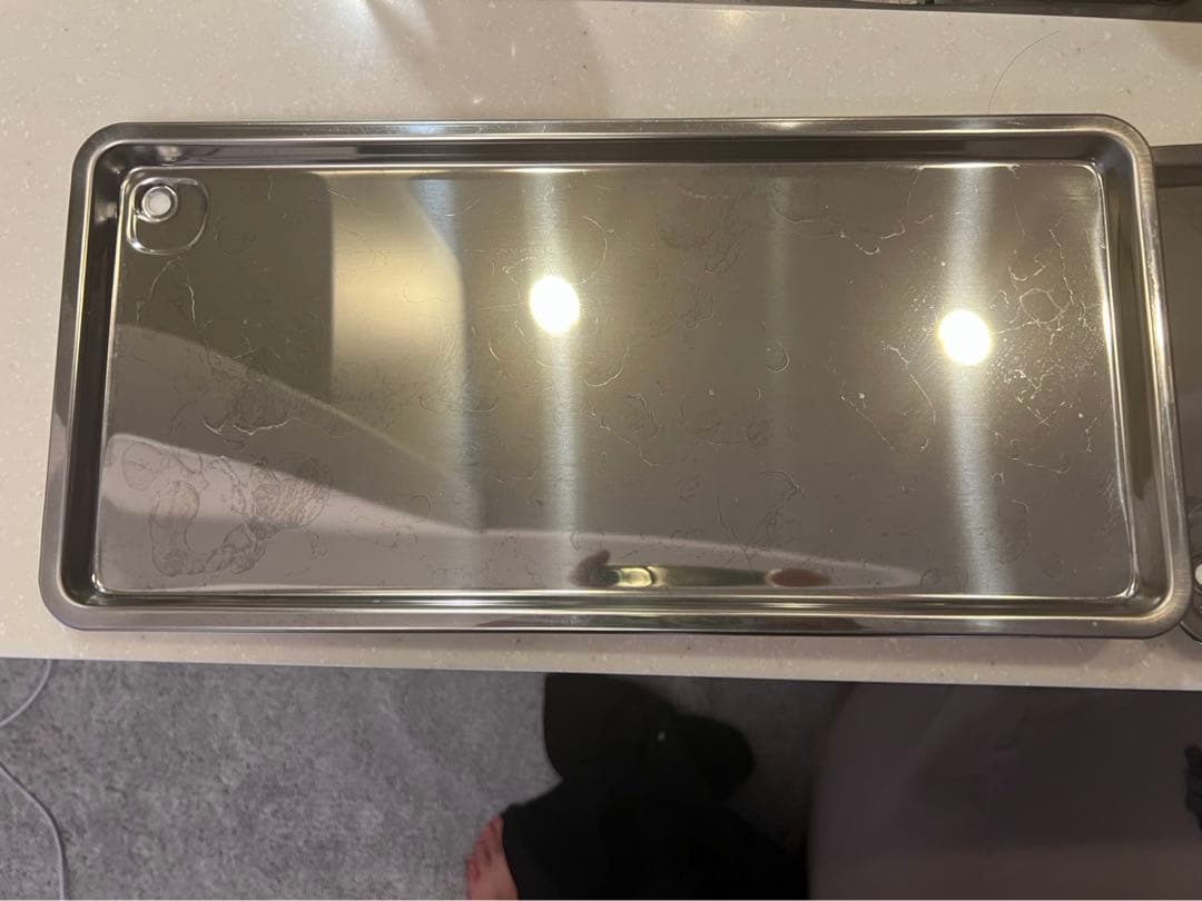 【詳細要確認】突っ張り水切りラック、水切りカゴ、ステンレス箸・包丁・まな板立て付