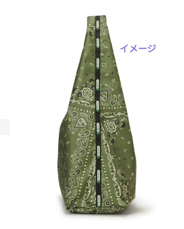 LeSportsac LG MARCHE BAG オリーブグリーン