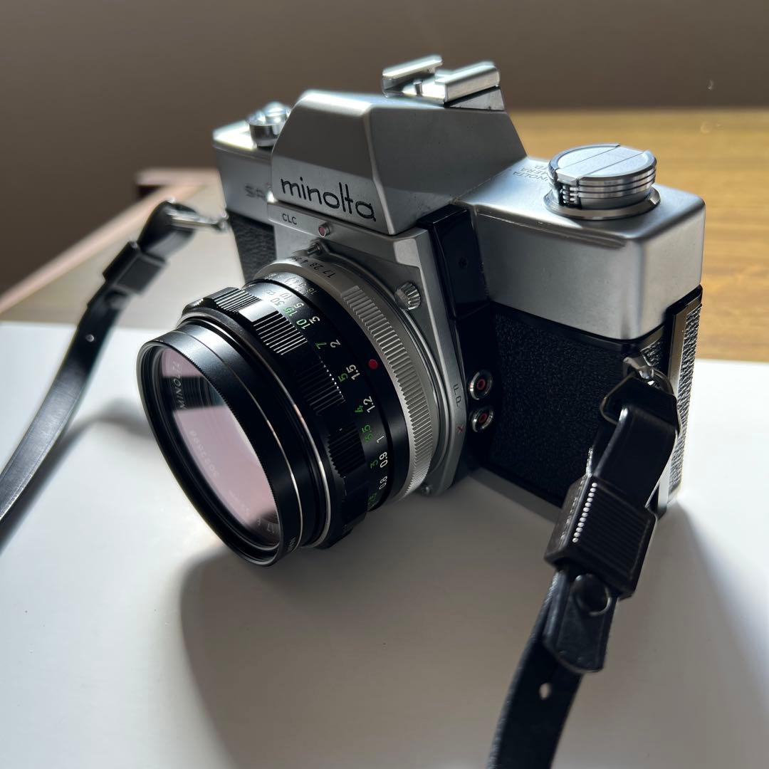 フィルムカメラ Minolta SRT101+ MC ROKKOR-PF 55mm F1.7