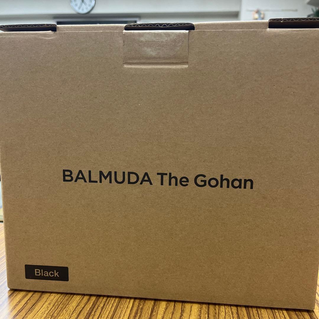 バルミューダ 炊飯器 K08A ブラック 新品未使用 3合炊き