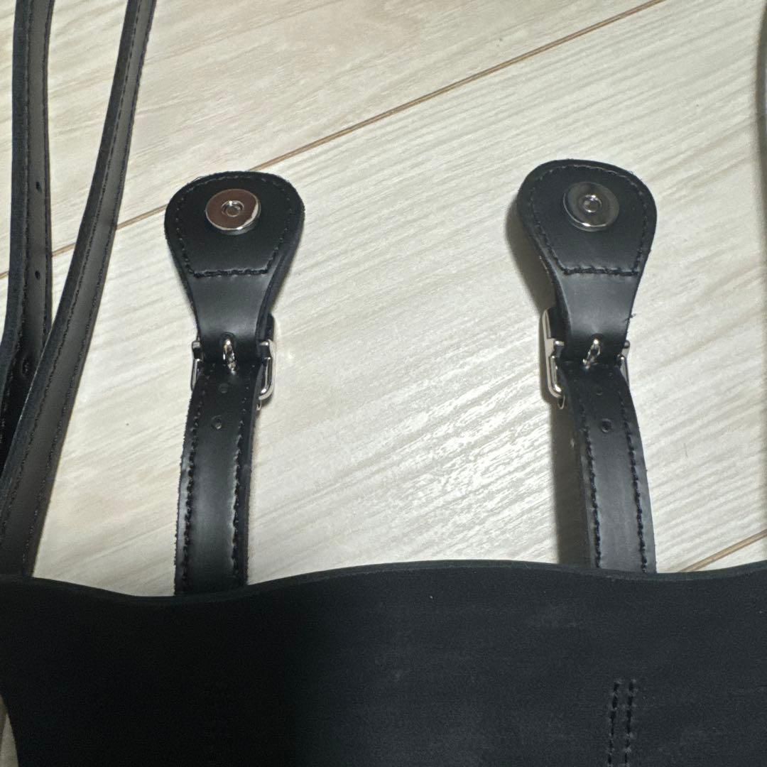 【美品】Dr.Martens 7インチ サッチェルバッグ ブラック