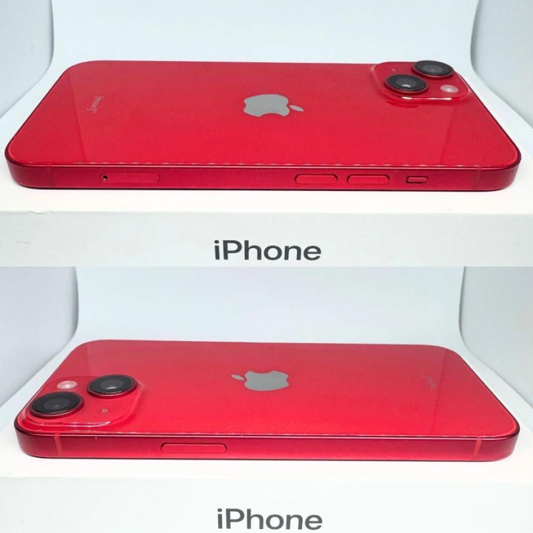 iPhone14 128GB バッテリー新品 レッド SIMフリー