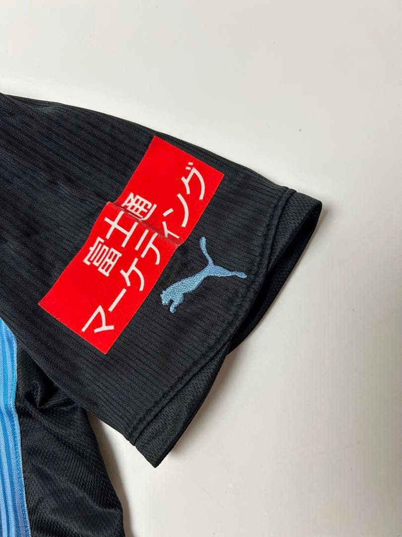川崎フロンターレ　Puma サッカーシャツ　稲本潤一　サイン入り　150サイズ