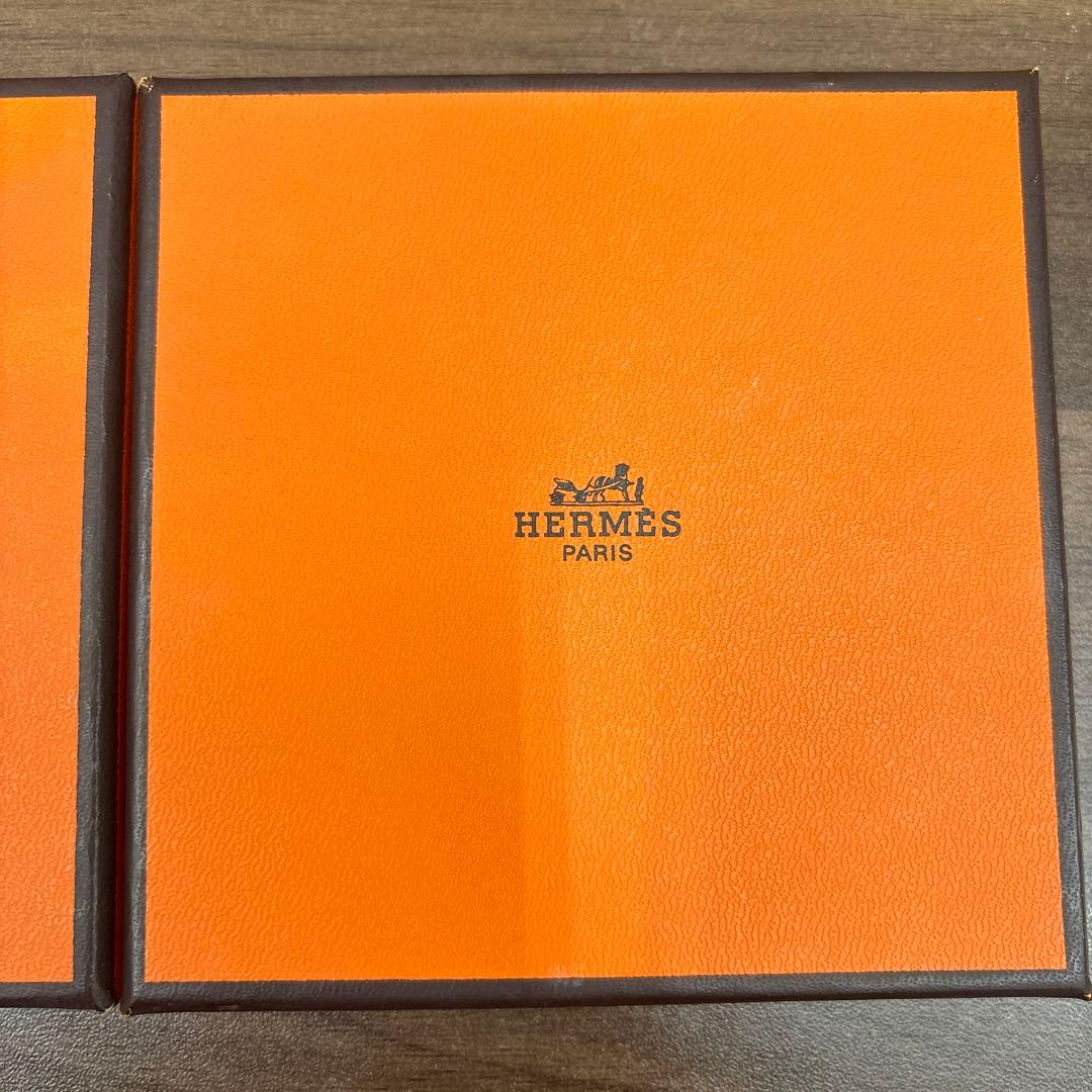 エルメスHERMES 1999 角皿 小皿 陶磁器 トレイ 小物入れ 非売品