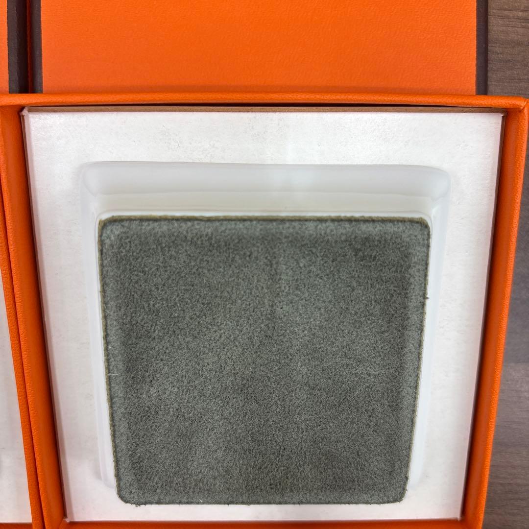 エルメスHERMES 1999 角皿 小皿 陶磁器 トレイ 小物入れ 非売品