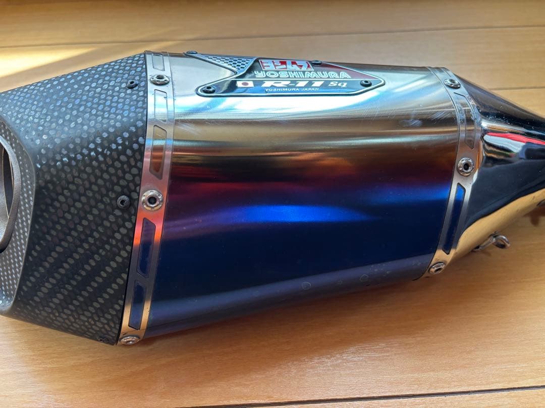 GSXR1000R ヨシムラマフラー R-11sq チタンカラー