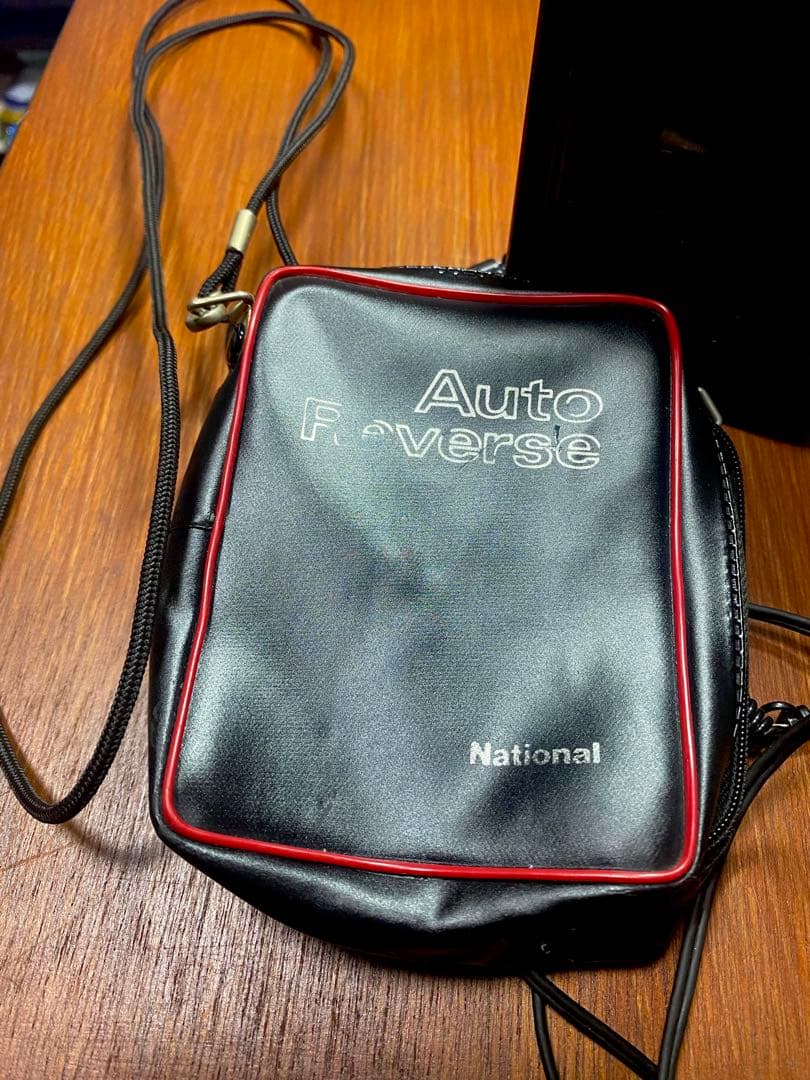 ナショナル　ヘッドホンラジカセAUTO REVERSE プレーヤーRX-S70