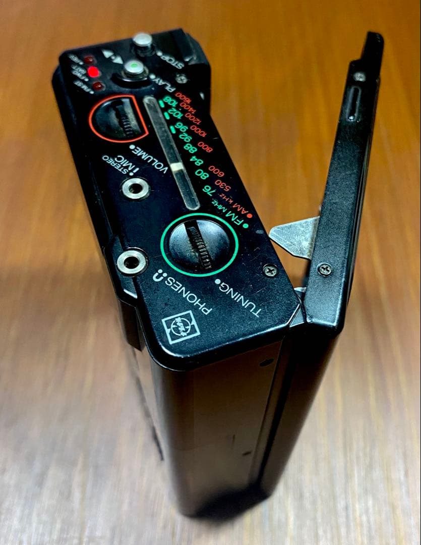 ナショナル　ヘッドホンラジカセAUTO REVERSE プレーヤーRX-S70