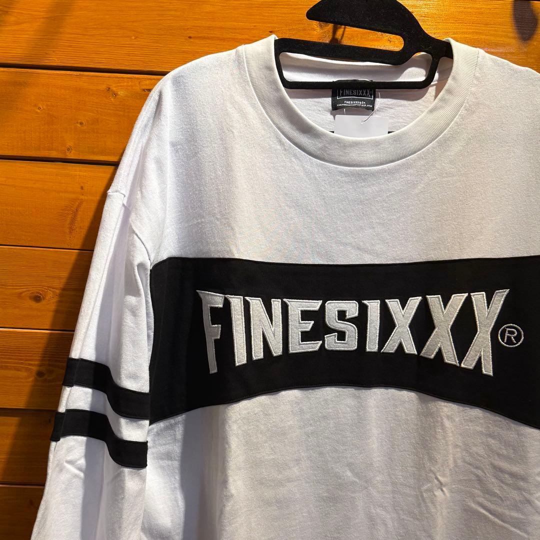 ファインシックス　新品未使用　アメフト風　七分Tシャツ　ゲームシャツ　モトクロス