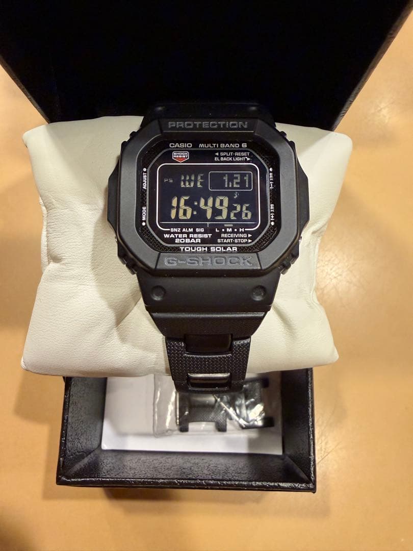 G-SHOCK GW-M5610BC-1JF　電波ソーラー　ブレス　　美品