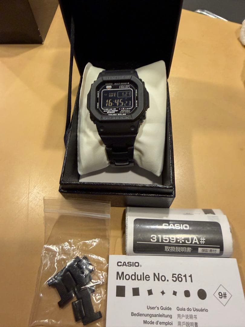 G-SHOCK GW-M5610BC-1JF　電波ソーラー　ブレス　　美品