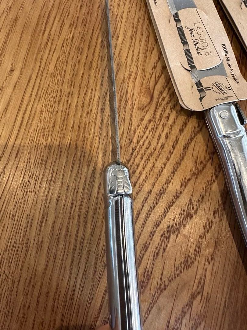 【新品】Laguioleラギオール ステンレステーブルナイフ 6本セット