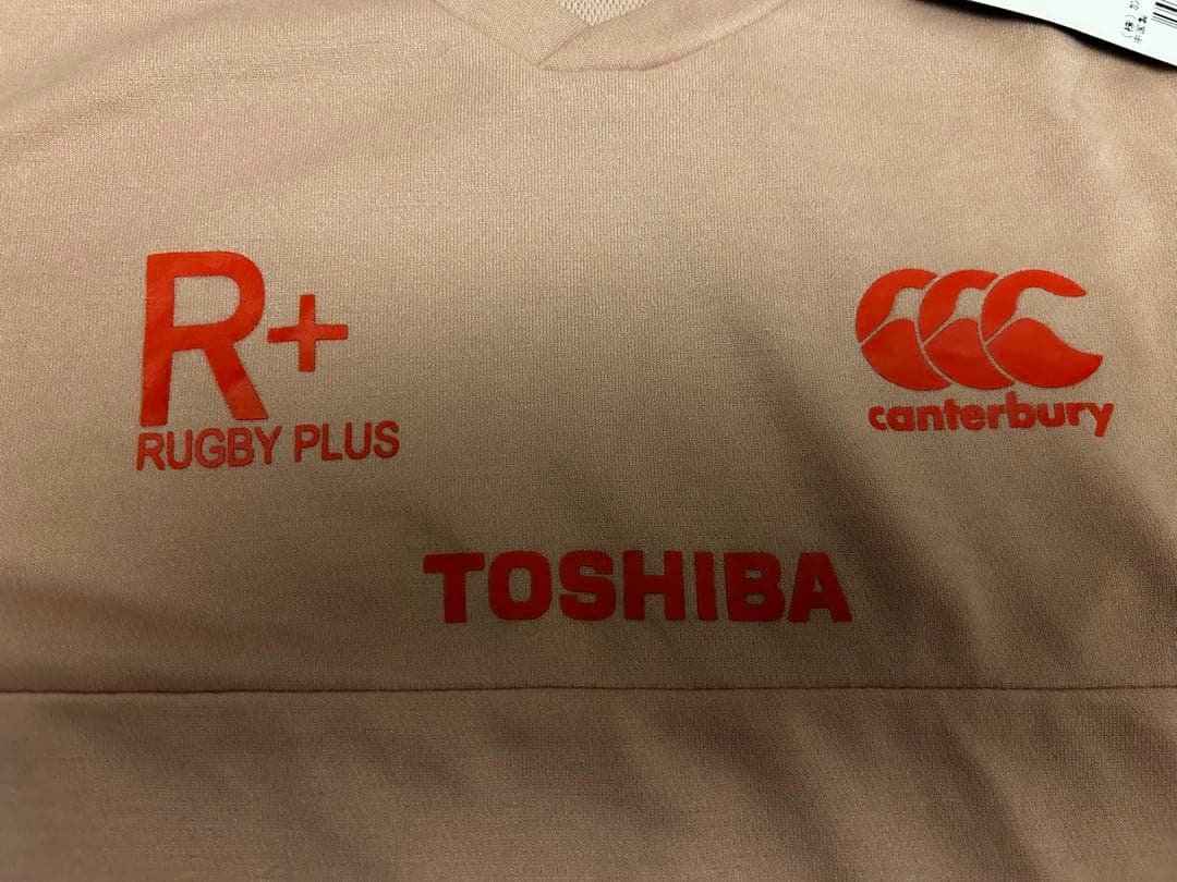 【新品未使用】カンタベリー　R+　東芝ブレイブルーパス東京　選手支給Tシャツ　L