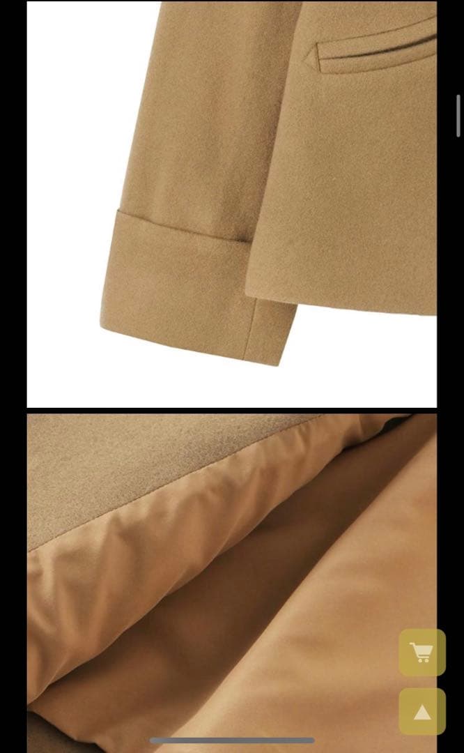 ⭐︎再値下げ⭐︎【完売品】JENNE クラシカルショートコート　M