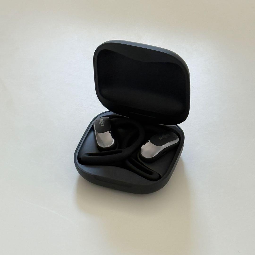 【美品】SHOKZ OPENFIT AIR ワイヤレスイヤホン