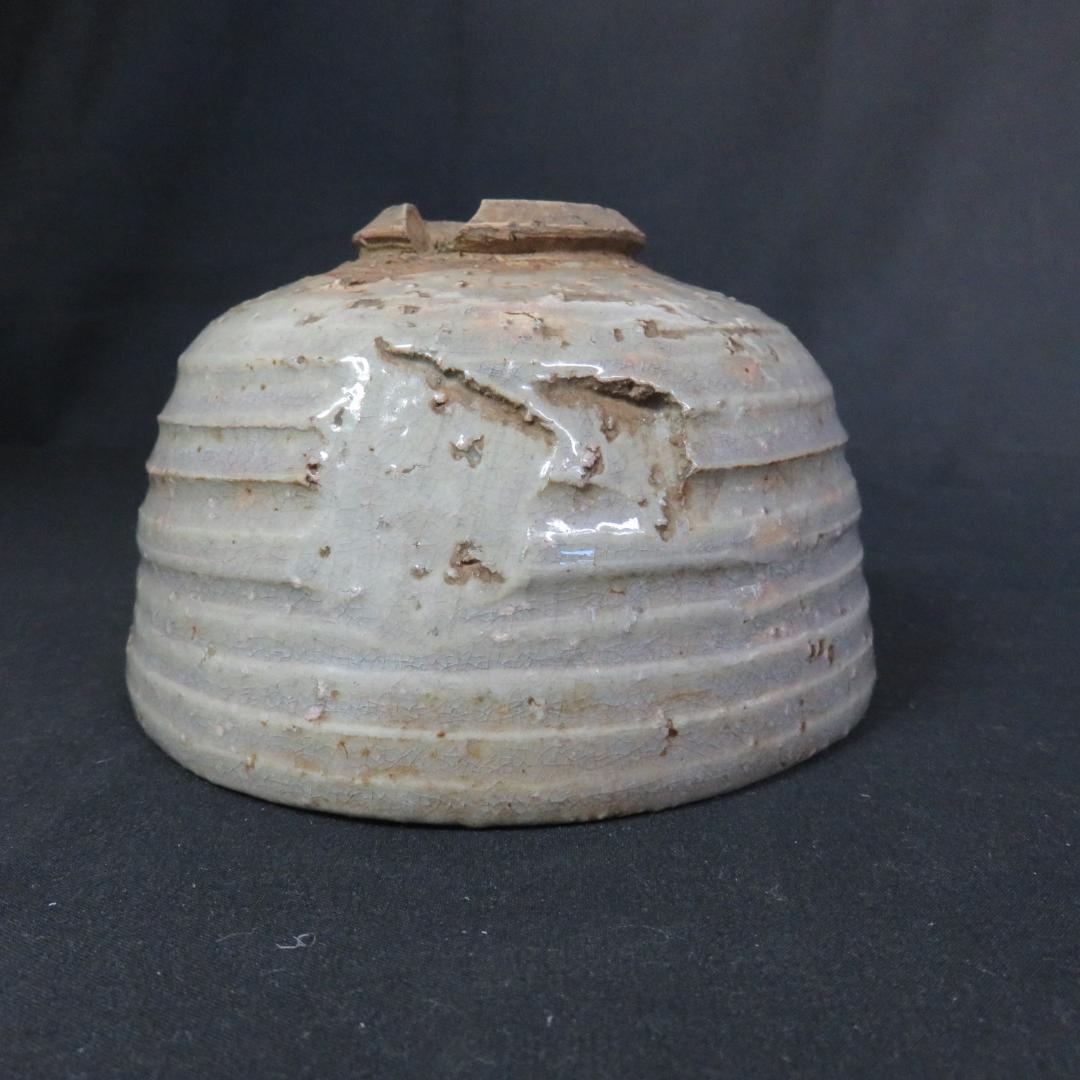 茶碗 刷毛目茶碗 木箱 抹茶碗 茶道具 茶器 茶の湯 ろくろ目