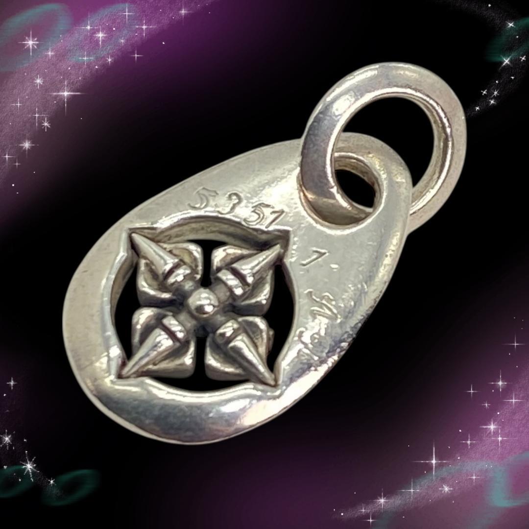 美品 シャンバラ　ダブルドージェ　ペンダントトップ　ネックレストップ　SV925