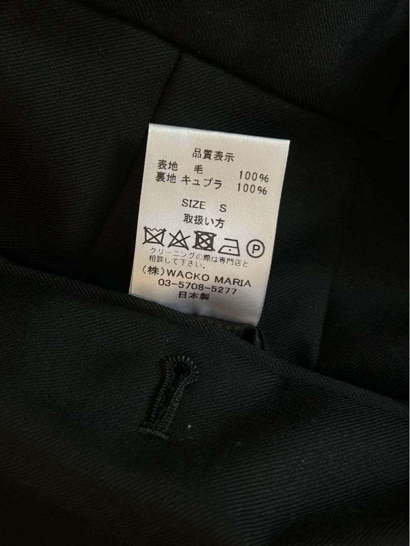 WACKO MARIA ワコマリア UNCONSTRUCTED JACKET
