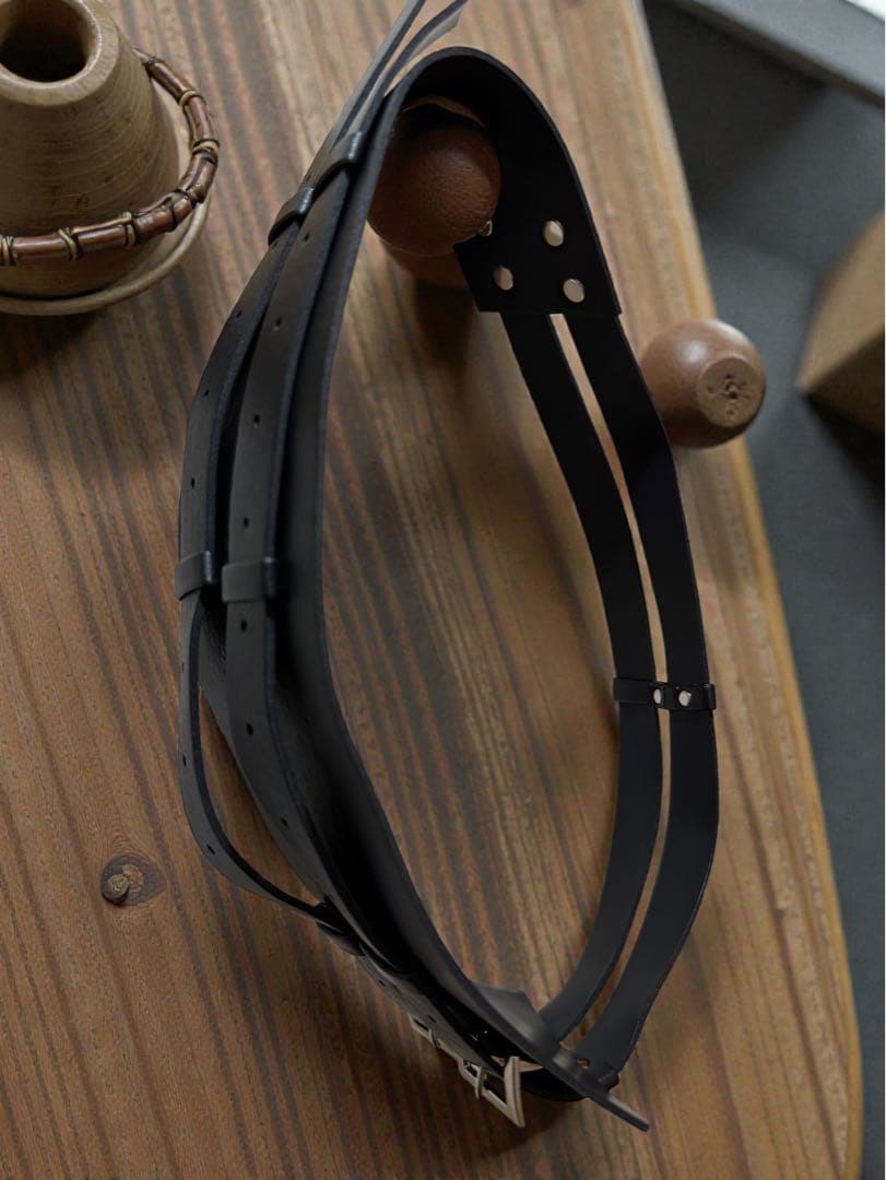 Chacott 社交ダンス競技用ラテントップス 黒 M ベルト付