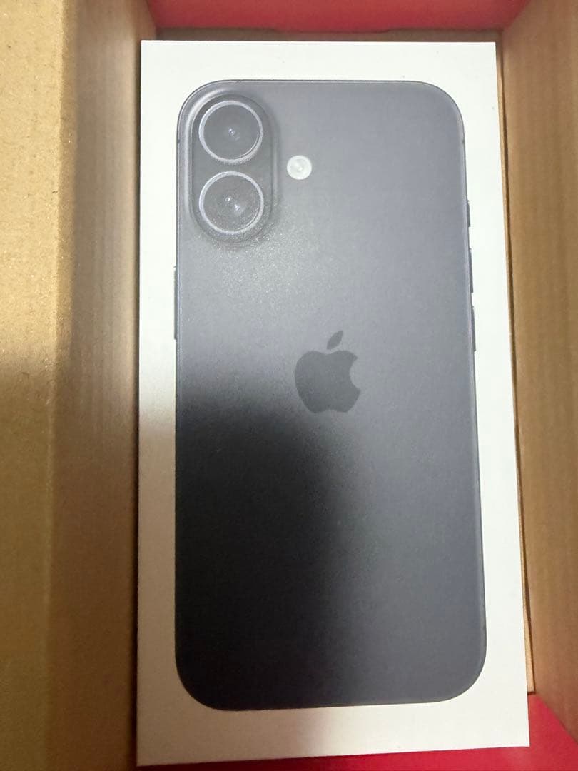 iPhone 16 512GB ブラック（SIMフリー）　新品　未開封
