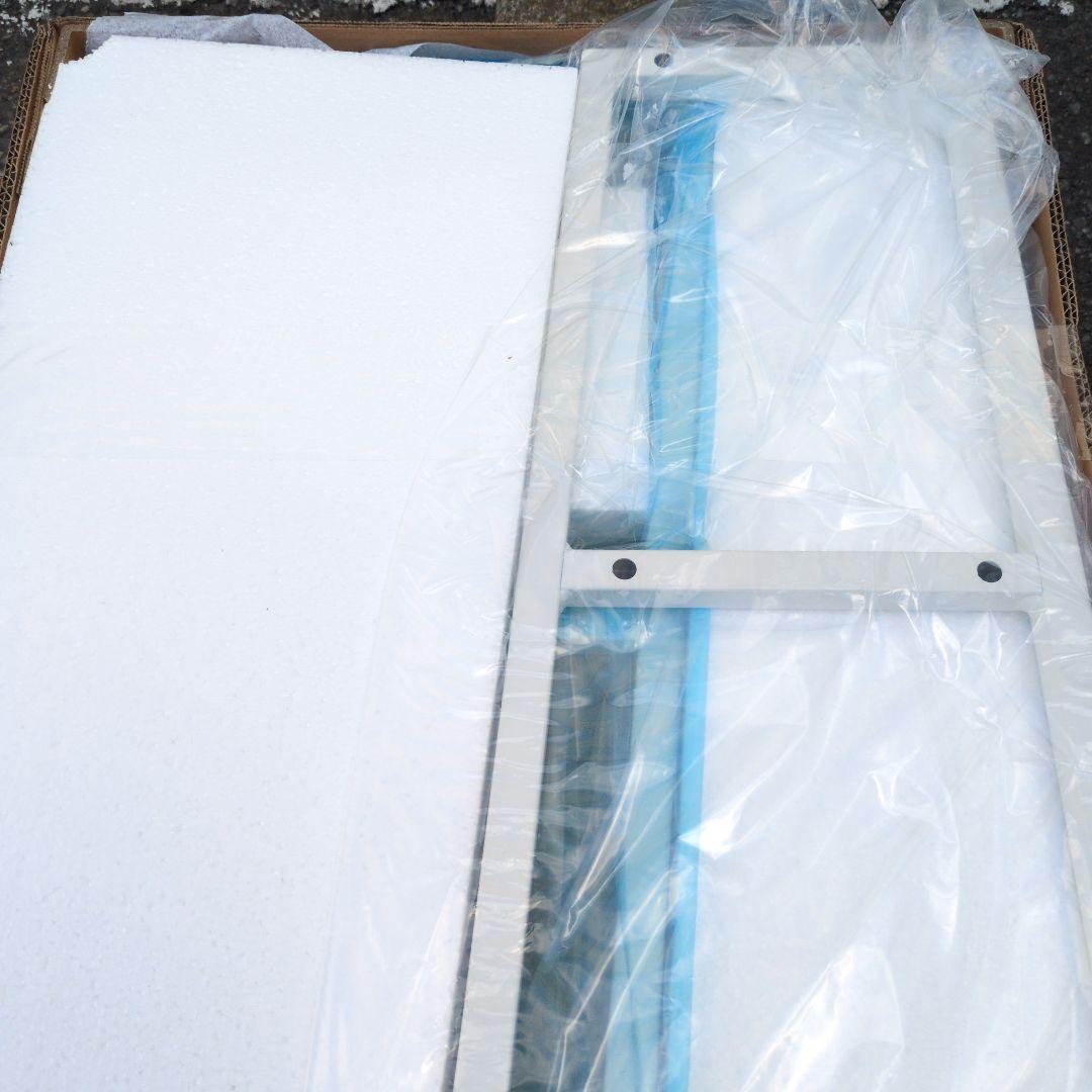 LOWYA アーチ型全身鏡 自立式 収納付 幅40.5 RKLFG_NGL8G1