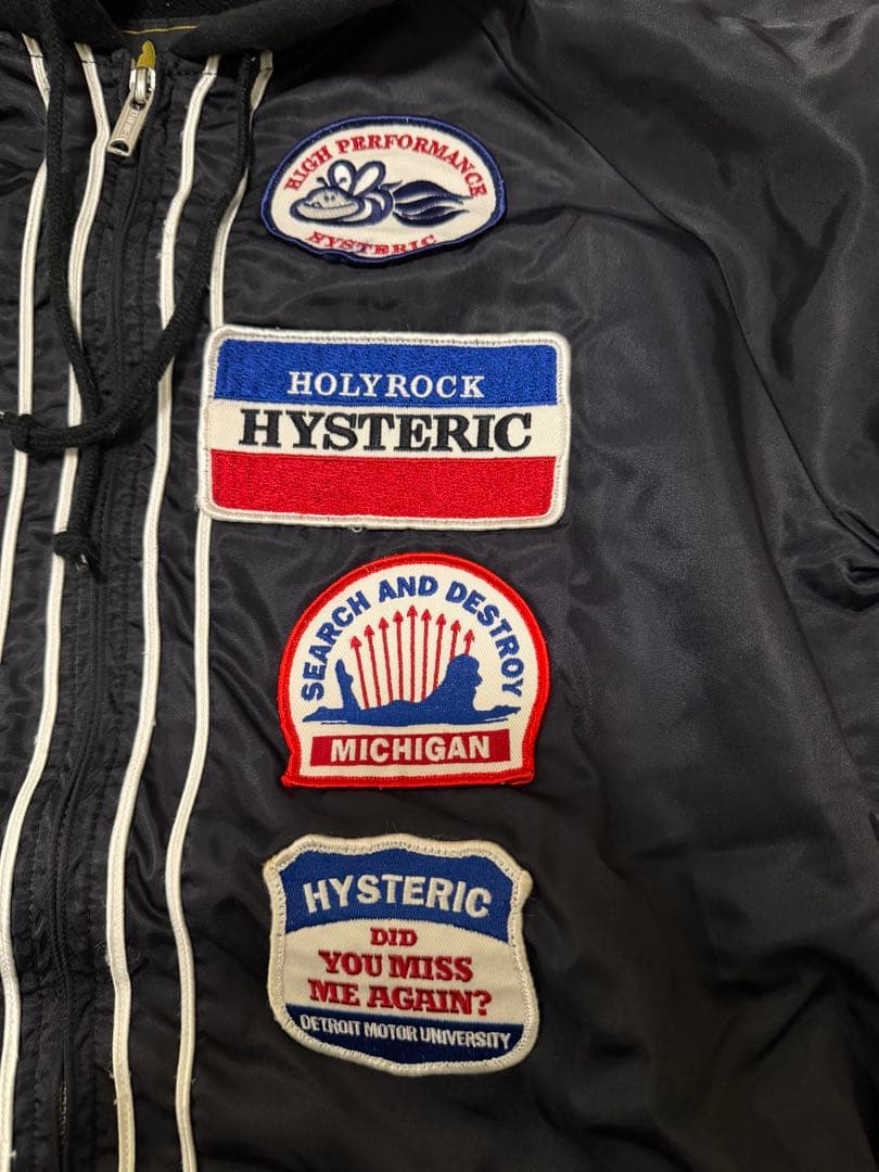 ヒステリックグラマー　レーシングジャンバー　貴重なブラック