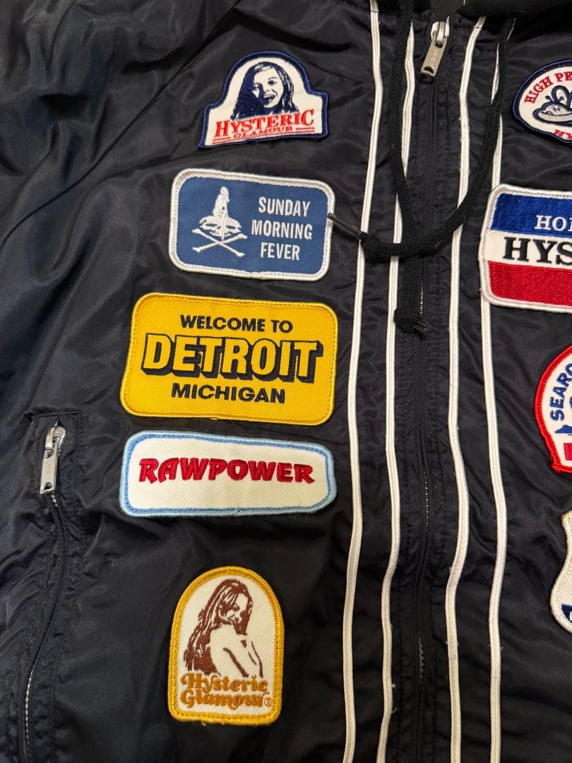 ヒステリックグラマー　レーシングジャンバー　貴重なブラック
