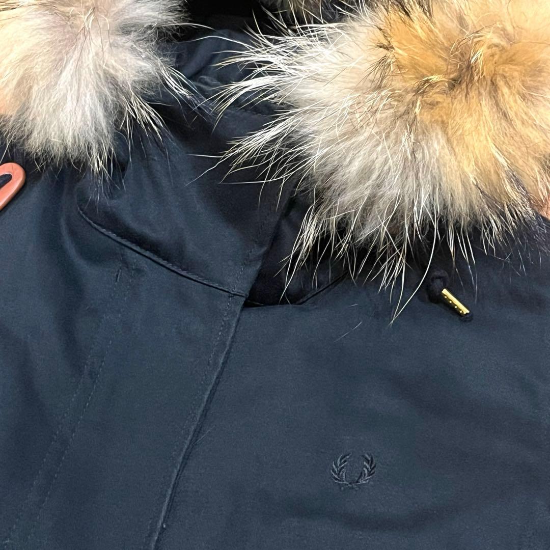 【さと】ラグーン付き ボアライナー付き FRED PERRY モッズコート