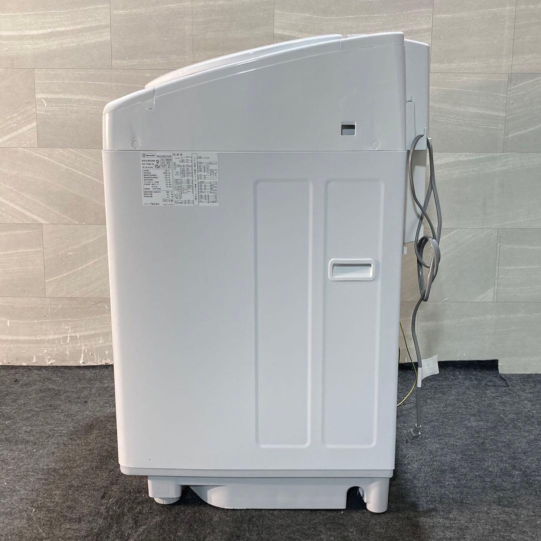 SHARP 洗濯機 乾燥機 ES-TX8E 8kg 乾燥機能 d4735