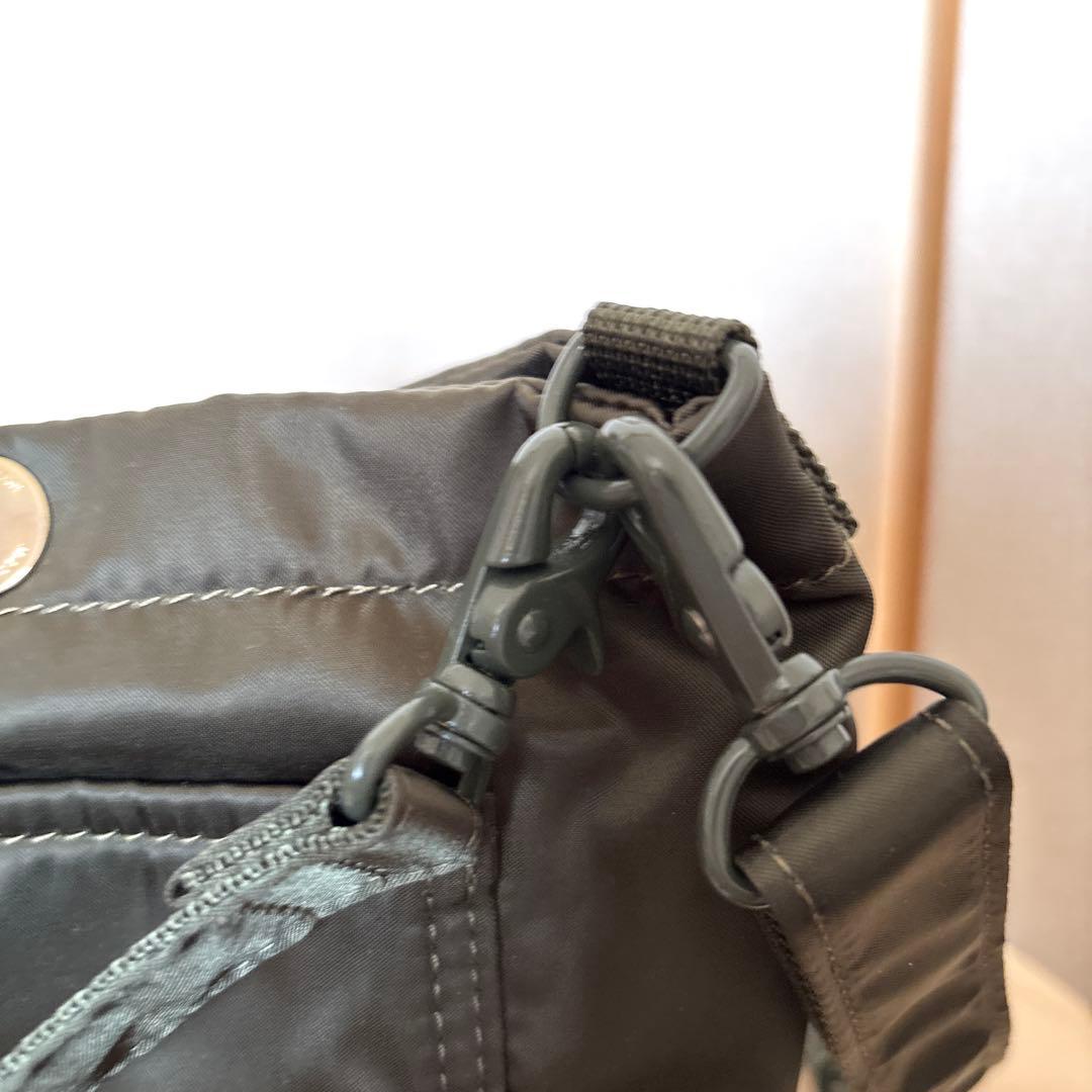 MACKINTOSH × Porter ドロストショルダーバッグ　カーキ