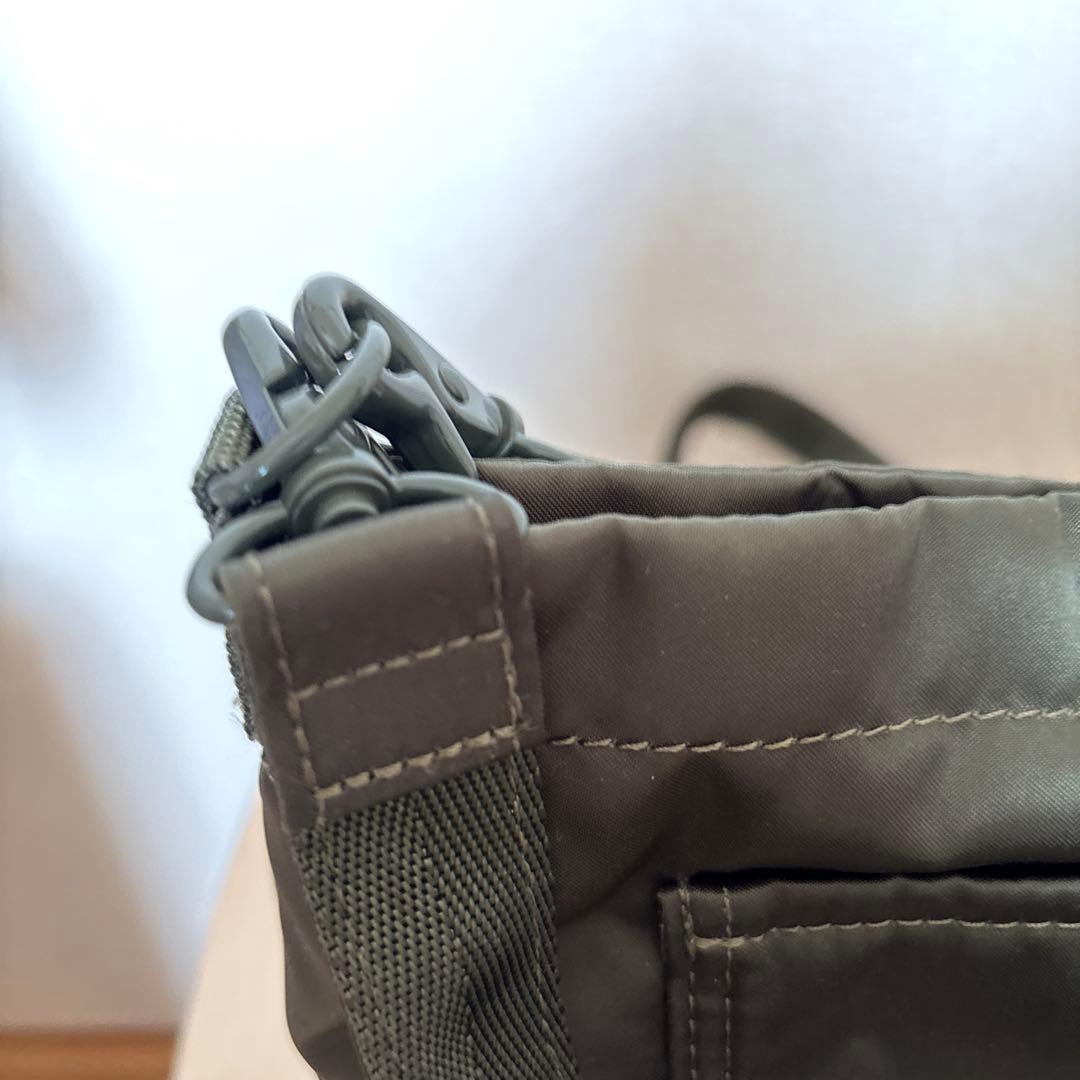 MACKINTOSH × Porter ドロストショルダーバッグ　カーキ