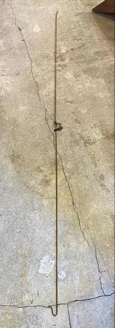 錆鉄自在鉤 ロング アンティーク