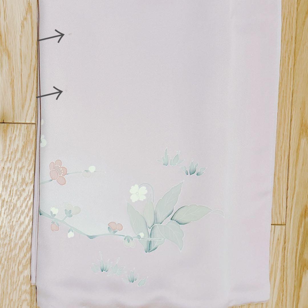 美品　訪問着　一つ紋　フルセット　裄66 加賀友禅 卒業式　入学式　M S 鳥