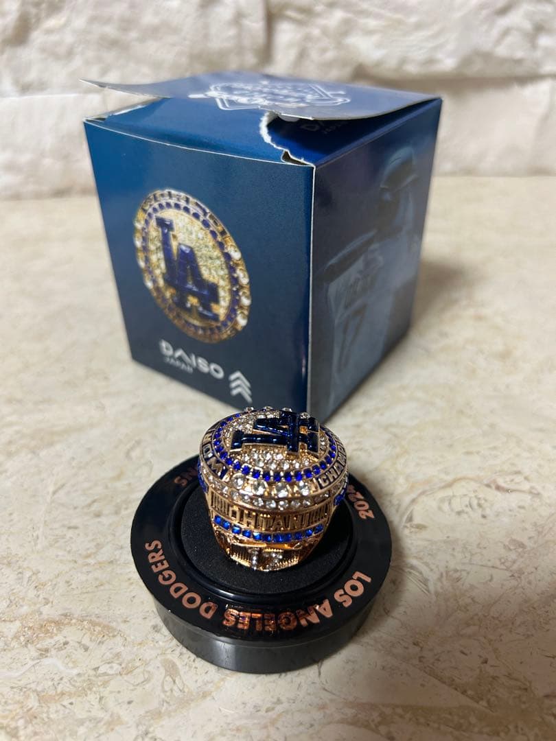 ロサンゼルス・ドジャース　大谷翔平　2024ワールドシリーズチャンピオンリング