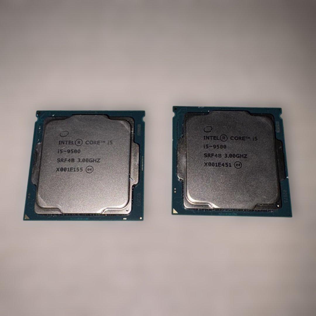 Intel Core i5-9500 2個セット