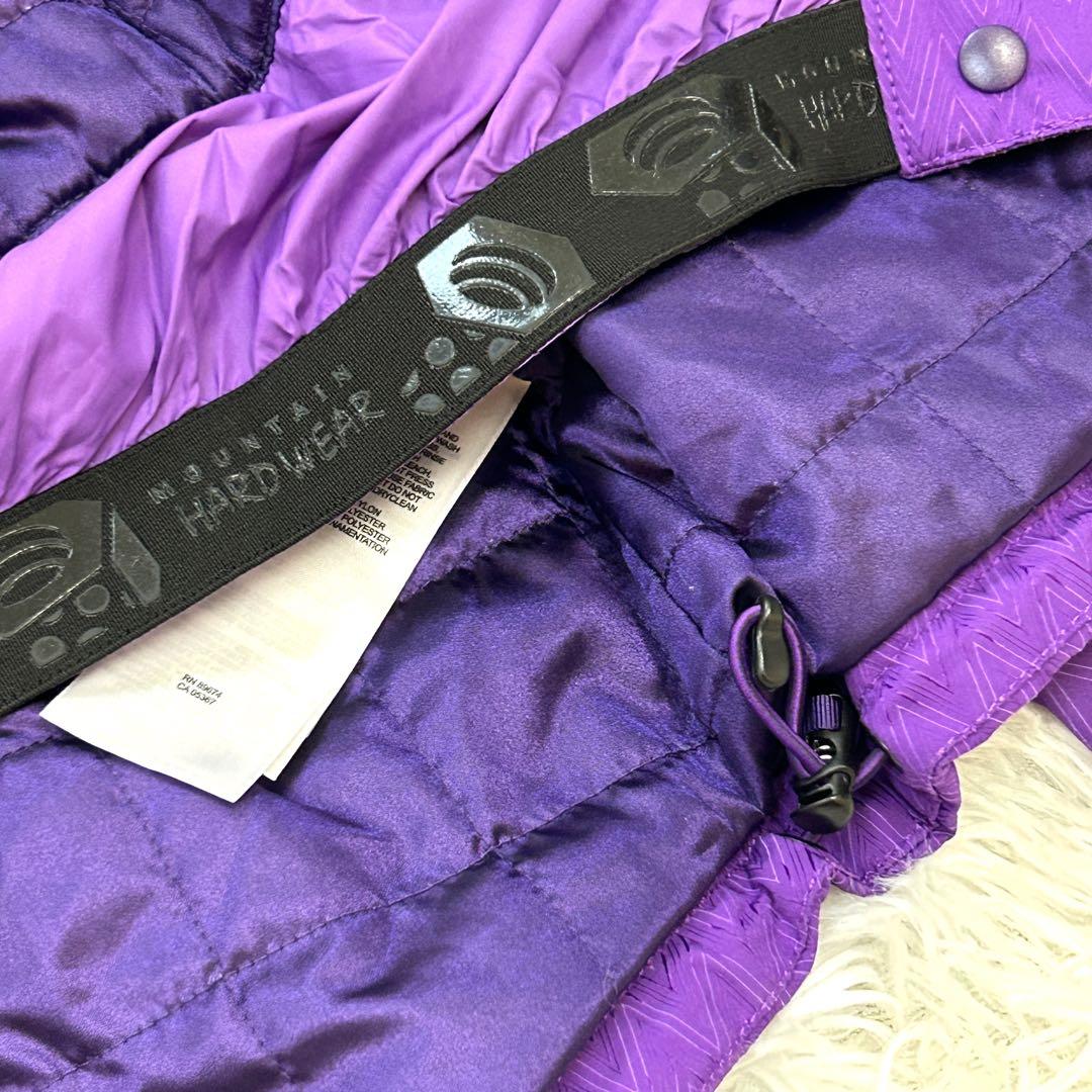 【極美品‼︎】MOUNTAIN HARD WEAR + P.N.S 紫 S相当