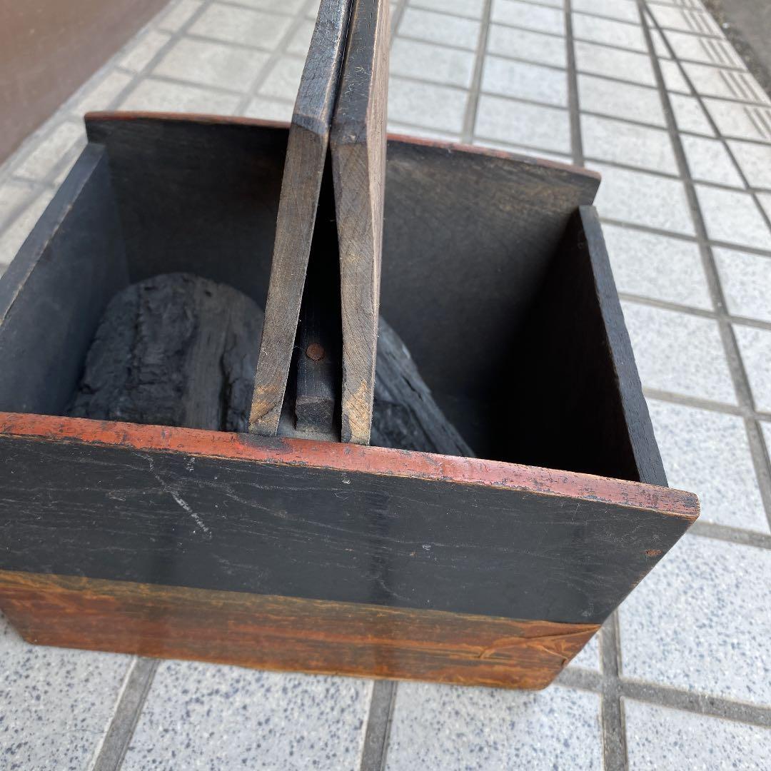再値下げ！　炭箱　骨董品