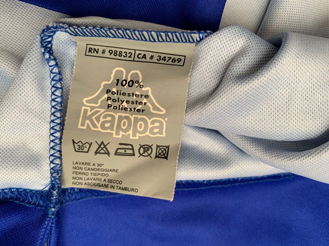 00-01 kappa イタリア代表 vtg 長袖 ユニフォーム カッパ 90s