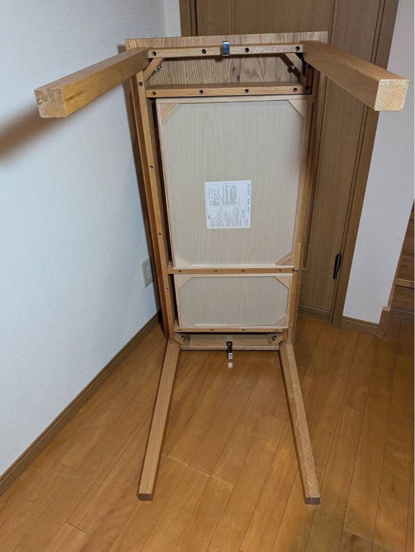 ■TAO■無印 木製デスク 引出しオーク材 110 事務 学習 勉強机